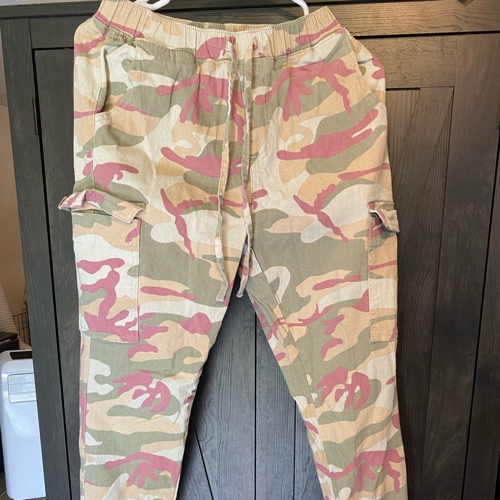 Light Pink Camo Pants
